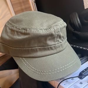Fitted Unisex Mens Womens Cotton Army Military Cap Cadet Hats